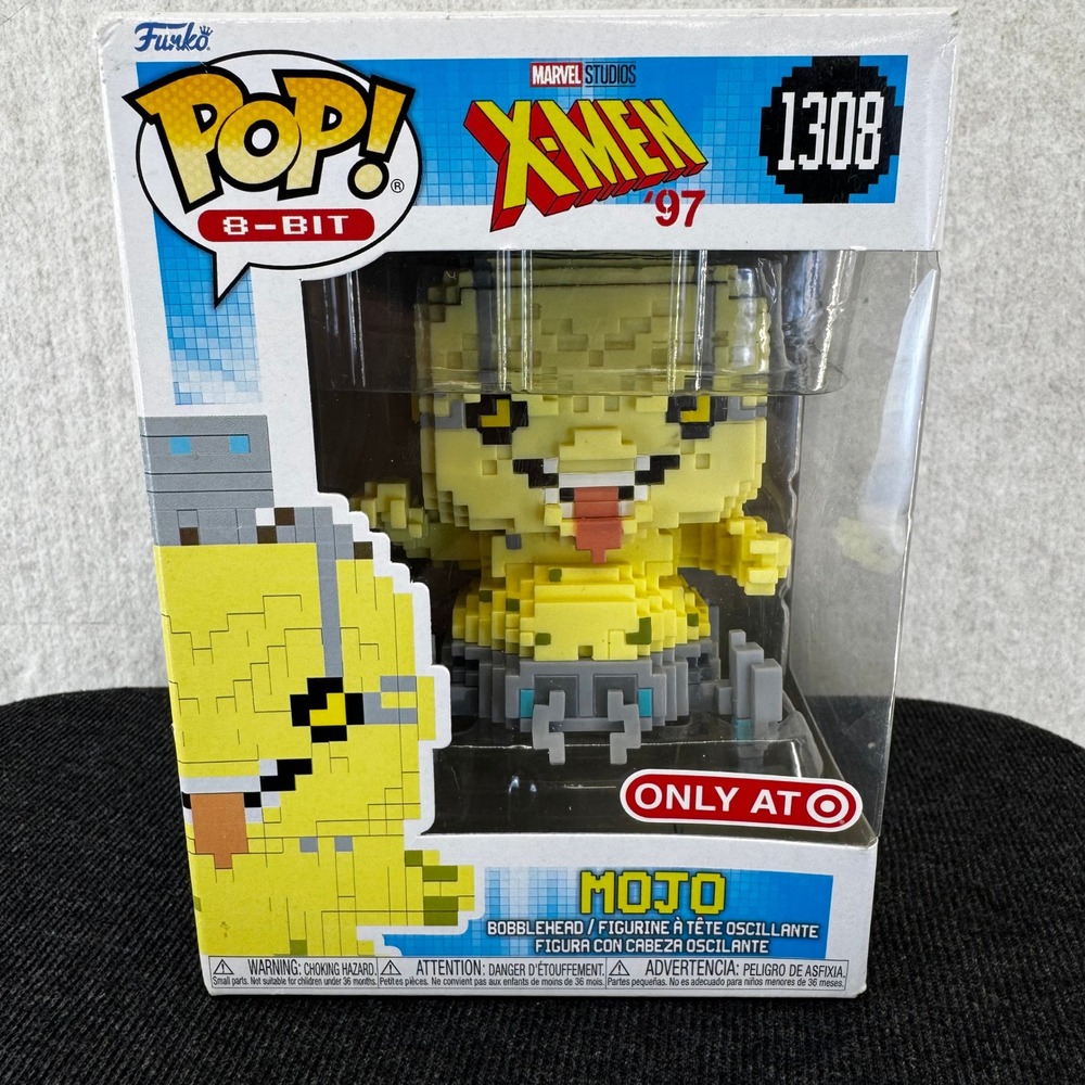 Funko Pop 8-Bit Mojo X-Men 97 Marvel Studios 1308 Target Exclusive Bobblehead